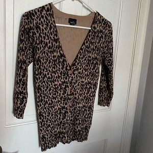 Leopard cardigan